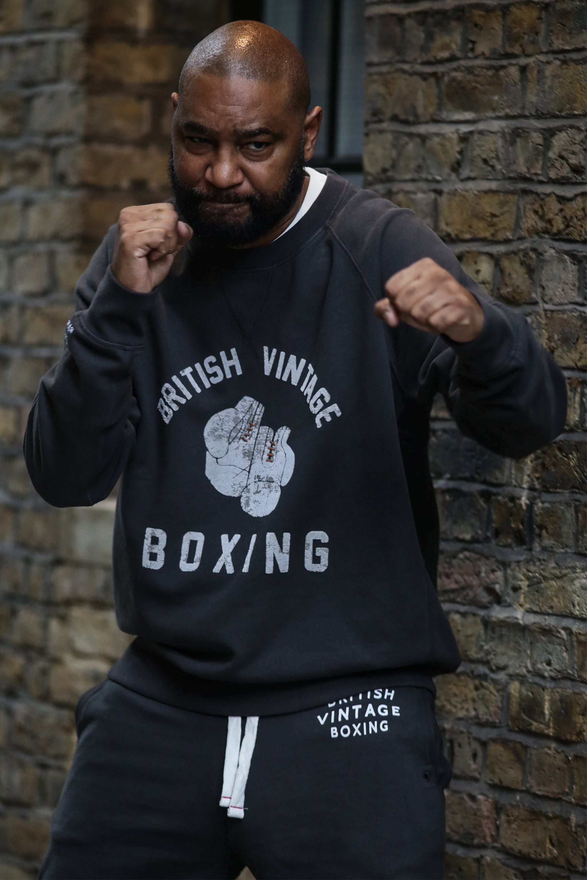 BOMBARDIER BOXING GLOVES CREWNECK SWEATSHIRT