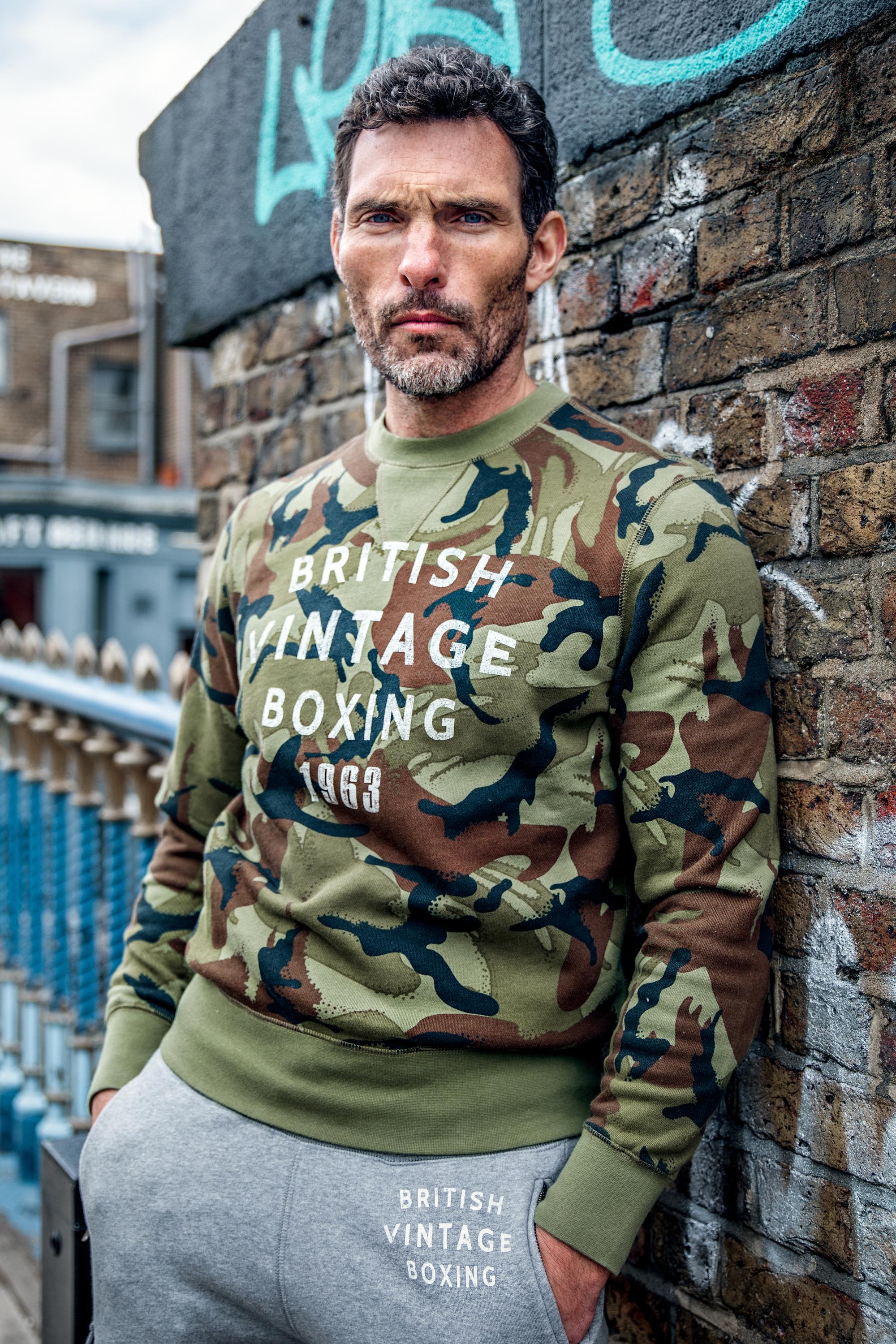 Camouflage hot sale crewneck sweatshirt